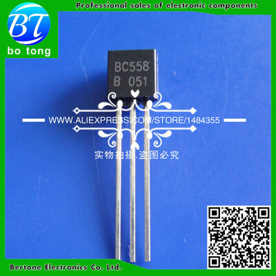 

50pcs/lot BC558B BC558C BC558 TO-92