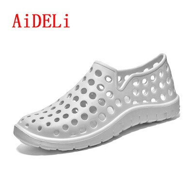 

AiDELi Men fashion flip flop light sandals beach shoes