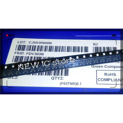 

100pcs FDV303N FDV303 MOSFET N-Channel SOT-23SC-59 Marking 303