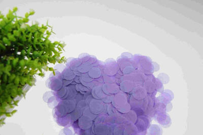 

Biodegradable 25CM Paper Confetti for Holiday Anniversary Birthday Graduation Wedding Bridal & Baby Parties Circles 30G