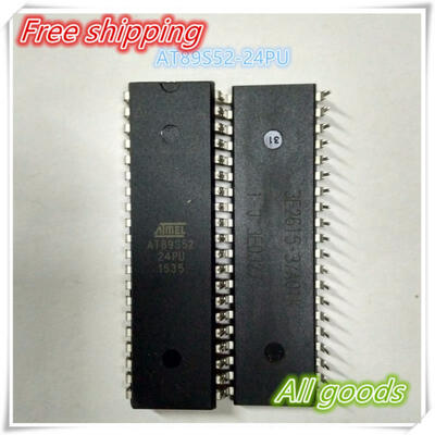 

Free shipping 20PCS AT89S52-24PU 8-bit Microcontroller with 8K Bytes In-System Programmable Flash AT89S52-24PU