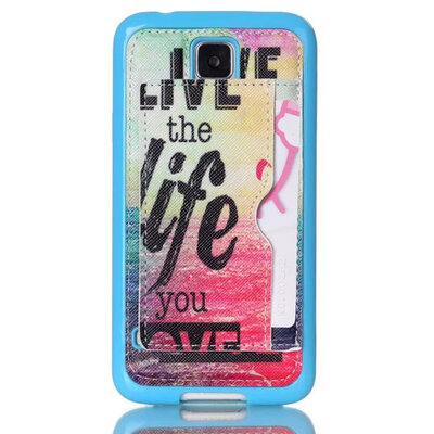 

MITI Leather Samsung S5 Flip Cover Samsung Galaxy S5 Case With Card Slot SV I9600 G900 Original Phone Accessories
