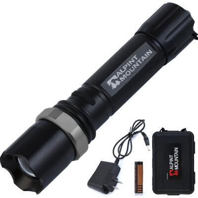 

Elmont ALPINT MOUNTAIN outdoor light flashlight rechargeable waterproof long-range rechargeable battery home M302