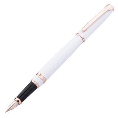 

Hero (HERO) H701 (10K) Gold tip pen / ink pen / gold pen white