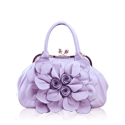 

люксовый бренд леди цветок сумки случайных женщин кожаной сумки высокого качества женщин, моя леди сумочки