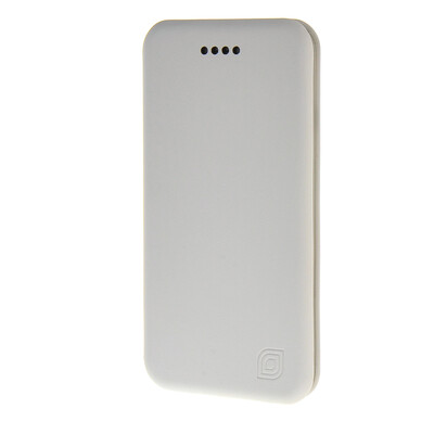 

MOONCASE iPhone 6 (4.7") чехол для Stick Design Leather Flip Wallet Card Pouch Hard Cover White