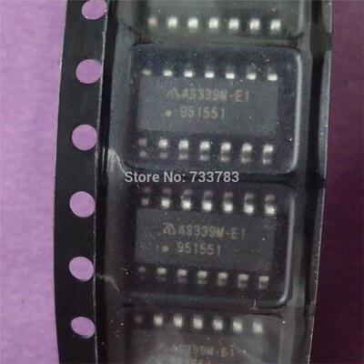 

10pcslot AS339M-E1 AS339M LOW POWER LOW OFFSET VOLTAGE QUAD COMPARATORS