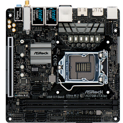 

ASRock H370M-ITXac motherboard Intel H370LGA 1151