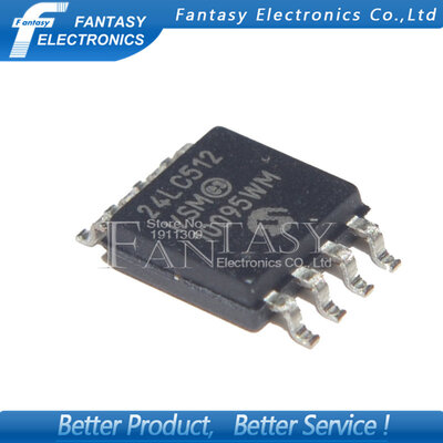 

5PCS 24LC512-I/SM SOP8 24LC512 SOP SMD new and original free shipping