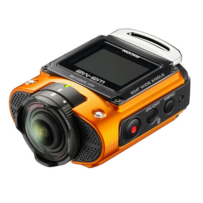 

Ricoh WG-M2 outdoor sports three anti-camera (silver) 204 � ultra wide-angle video, 4K shooting, WIFI connection, rugged design