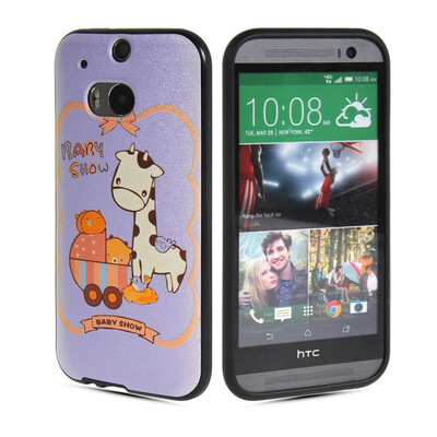 

MOONCASE Акварель Искусство Мягкие гибкие силиконовый гель ТПУ Оболочка задняя крышка чехол для HTC One M8