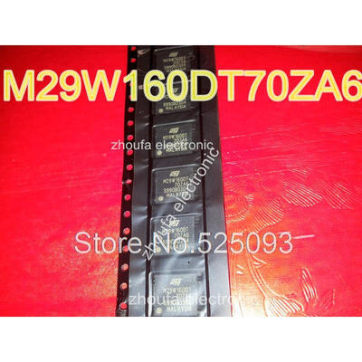 

2pcs/lot M29W160DT70ZA6 M29W160DT BGA