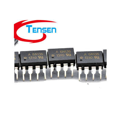 

10Pcs/Lot Optical Coupler(OC) 6N136 EL6N136 DIP-8 Optocoupler Integrated circuit FreeShipping