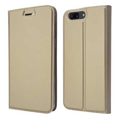 

Роскошный чехол для кошелька для OnePlus 5 Высококачественная искусственная кожа с флип-крышкой Kickstand Anti-shock Full Protection