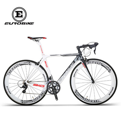 

EUROBIKE 50CM Carbon Frame 700C Racing BicycleEurobike 18 Speed Road Bike