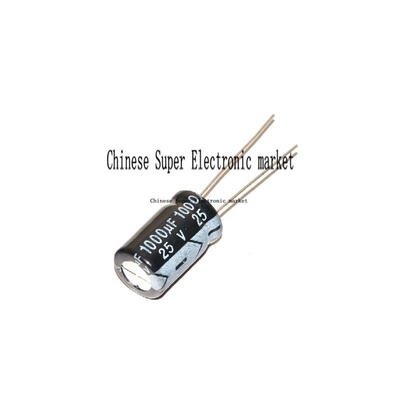 

20PCS 25V 1000UF 1017mm 10MM17MM electrolytic capacitor 1017 10MM17MM