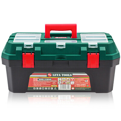 

LeTA LETA Toolbox 20 Inch Storage Box Household Hardware Repair Tool Storage Box Parts Box Suitcase LT-CS615