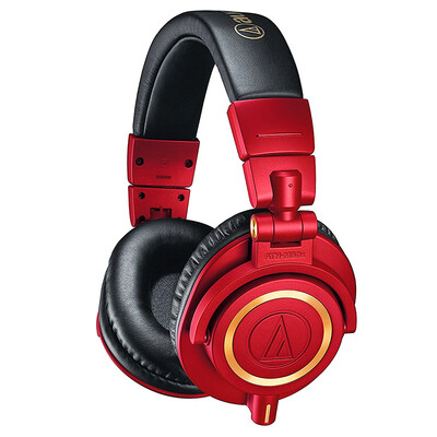 

Audio-technica ATH-M50x RD Limited Специальные наушники с головным убором Профессиональные полнофункциональные наушники HIFI Red Gold