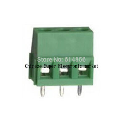 

20pcs connector KF126 508mm 3Pin binding post wiring bolt terminals blocks connectors
