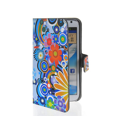 

MOONCASE Butterfly Flower Slim Flip Wallet Card Stand Pouch Leather Case Cover For Samsung Galaxy S4 I9500