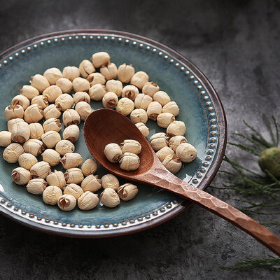 

Organic Premium Dried Shelled Lotus Seeds Nut without Plumule Lian Zi China Herb