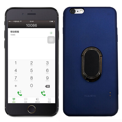 

Калейдо Kaleido Gemini Двойная мультяшная мобильная оболочка Apple Card Двойная карточка Двойная стандартная версия кольца артефакта Применимо к iphone6s плюс синий