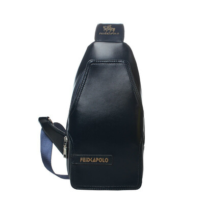 

Mens small travel bags leather mens Messenger bag single backpack British chest bag Messenger bag B-fdk223