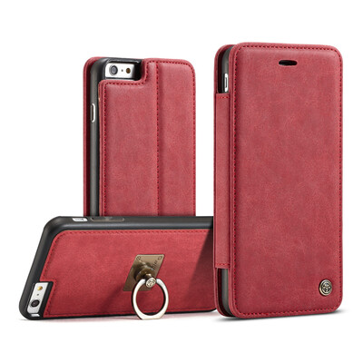 

Iphone 66S6 Plus6S Plus Luxury Leather Commerce Multi-function Wallet Card Clip Protection Cover Stand Phone case