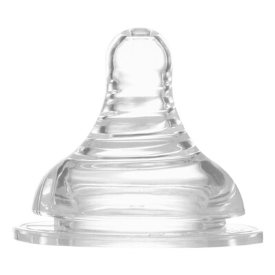 

IVORY Wide-caliber breast milk real soft nipple L hole 6 months R-203