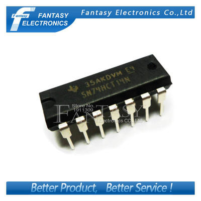 

10PCS SN74HCT14N DIP14 SN74HCT14 DIP 74HCT14 74HCT14N new and original IC free shipping