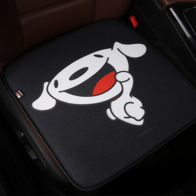 

Jingdong JOY joint name Mu Bao MUBO car seat smile mouth often open small seat cushion cartoon office chair sofa home single piece breathable small square pad black