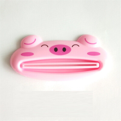 

Cntomlv 1pcs Cute Animal multifunction squeezer toothpaste squeezer Home Commodity Bathroom Tube Cartoon Toothpaste Dispenser