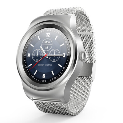 

Смарт-Bluetooth-вызов Смотреть спортивный шагомер Информация о спящем режиме Высокий бизнес Браслет Android iOS Steel Strip Smartwatch