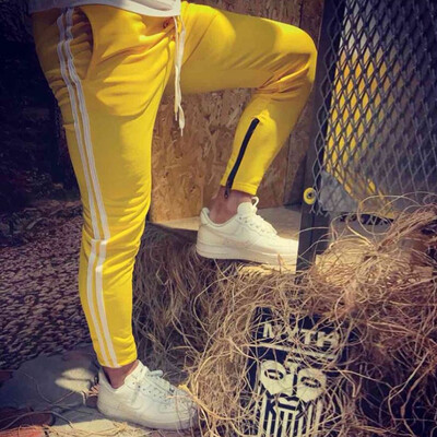 

Womens Harem Pants with Side-Stripe