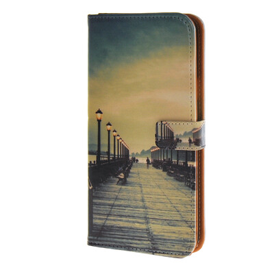

MOONCASE чехол для Samsung Galaxy A7 Pattern series Leather Flip Wallet Card Slot Stand Back Cover