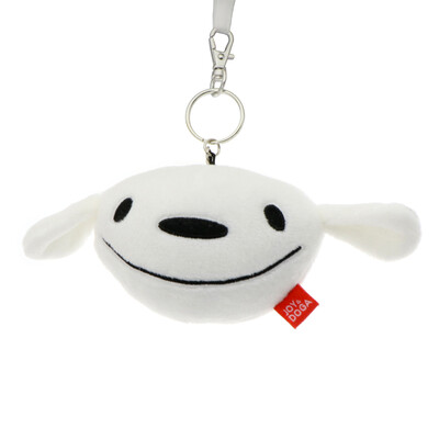 

JOY STUDIO DOGA Series-JOY Plush Creative Ornament White Diameter 10cm