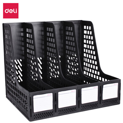 

Deli deli classic quad file frame stable structure file basket black 27888