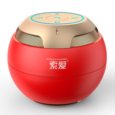 

Soaiy S-35 Bluetooth speaker Wireless subwoofer for Computer Outdoor Portable Card-version