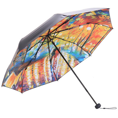 

Paradise umbrella full shading vinyl transfer oil painting 30 umbrella umbrella sun umbrella jungle 31848ELCJ