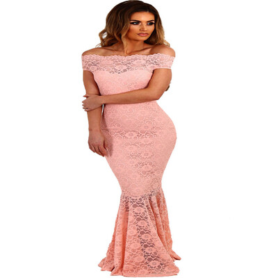 

Bardot Lace Fishtail Maxi Dress