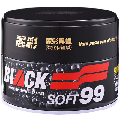 

SOFT99 Li Cai Black Wax Coating Car Wax New Car Wax Wax Polishing Maintenance Polishing Wax Antioxidant Auto Accessories Dark Car with Wax Sponge