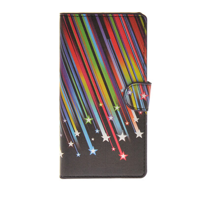 

MOONCASE Meteor style Leather Side Flip Wallet Card Slot Stand Pouch ЧЕХОЛ ДЛЯ Sony Xperia Z4