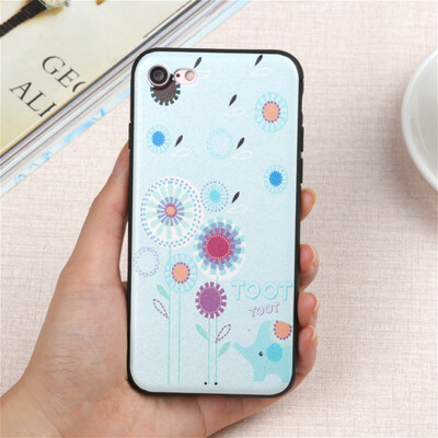 

Мода милый мультфильм сова цветы Мягкий тонкий чехол для iphone 5 5s se силиконовый ультра тонкий телефона крышка для IPhone 6 7 8