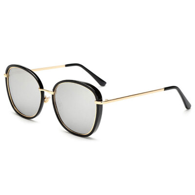 

2018 женщин Oversiz Солнцезащитные очки Lady New Designer раунд Ретро Солнцезащитные очки Женщины Пальто Солнцезащитные очки Солнцезащитные очки Модные аксессуары