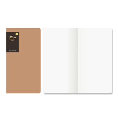 

Vmo travel account book refill core base account core painting narrow log notebook notebook notepad C8107 light brown
