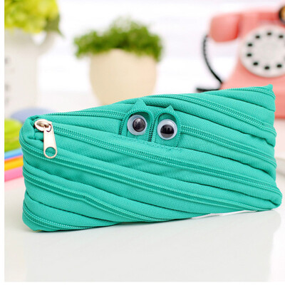 

Pencil Case Cute Solid Color Simple Pencil Bag Pencil Case Zipper Bag Stationery Pouch Pen Holder Cosmetic Makeup Tool Kawaii Bag