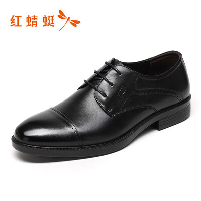

Red AG DRAGONFLY Comfortable Fashion Business Casual Mens Leather Shoes WTA6348182 Black 41