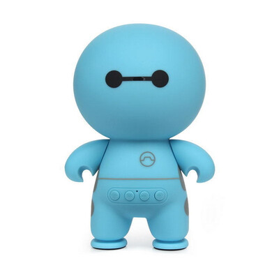 

Big white bluetooth speaker cartoon doll mini card subwoofer