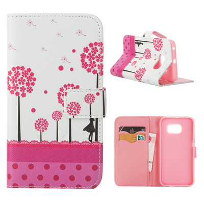 

MOONCASE ЧЕХОЛ ДЛЯ Samsung Galaxy S6 Edge Flip PU Leather Fold Wallet Card Slot Kickstand Back [Pattern series] /a01