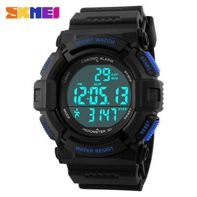 

Multifunctional Digital Sport Watch Pedometer Chronograph Alarm Wristwatch